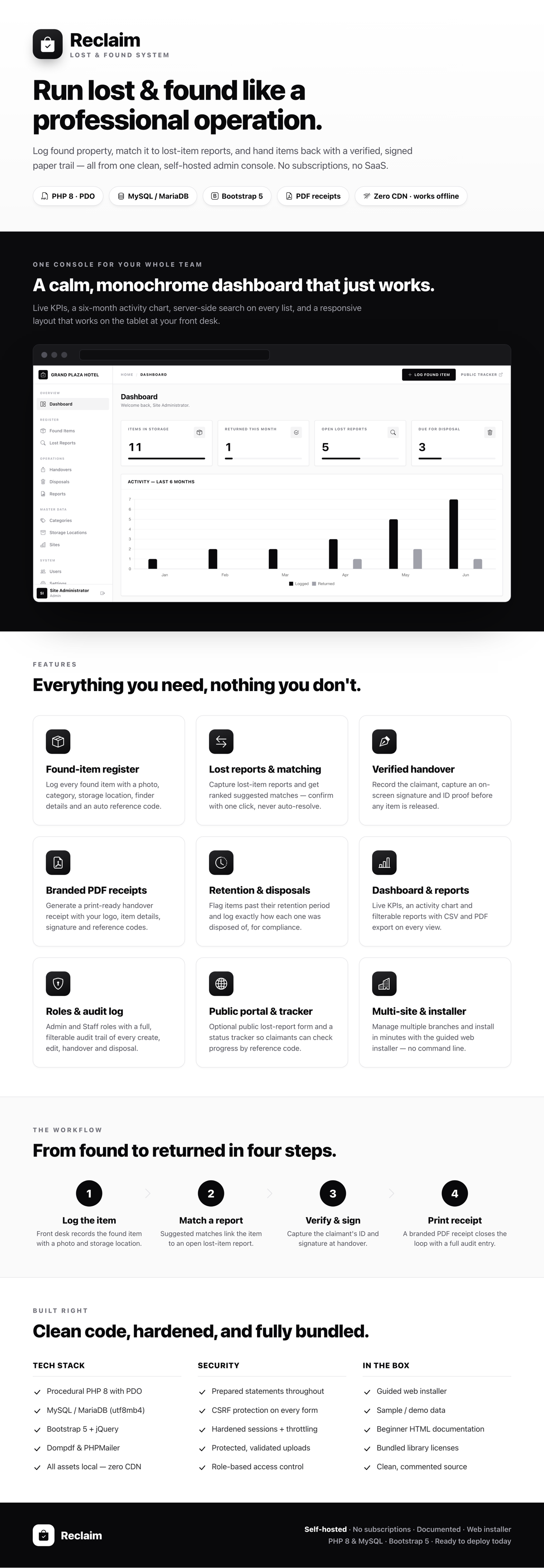 Reclaim — Lost & Found Management System